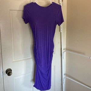 Purple Bodycon Dress